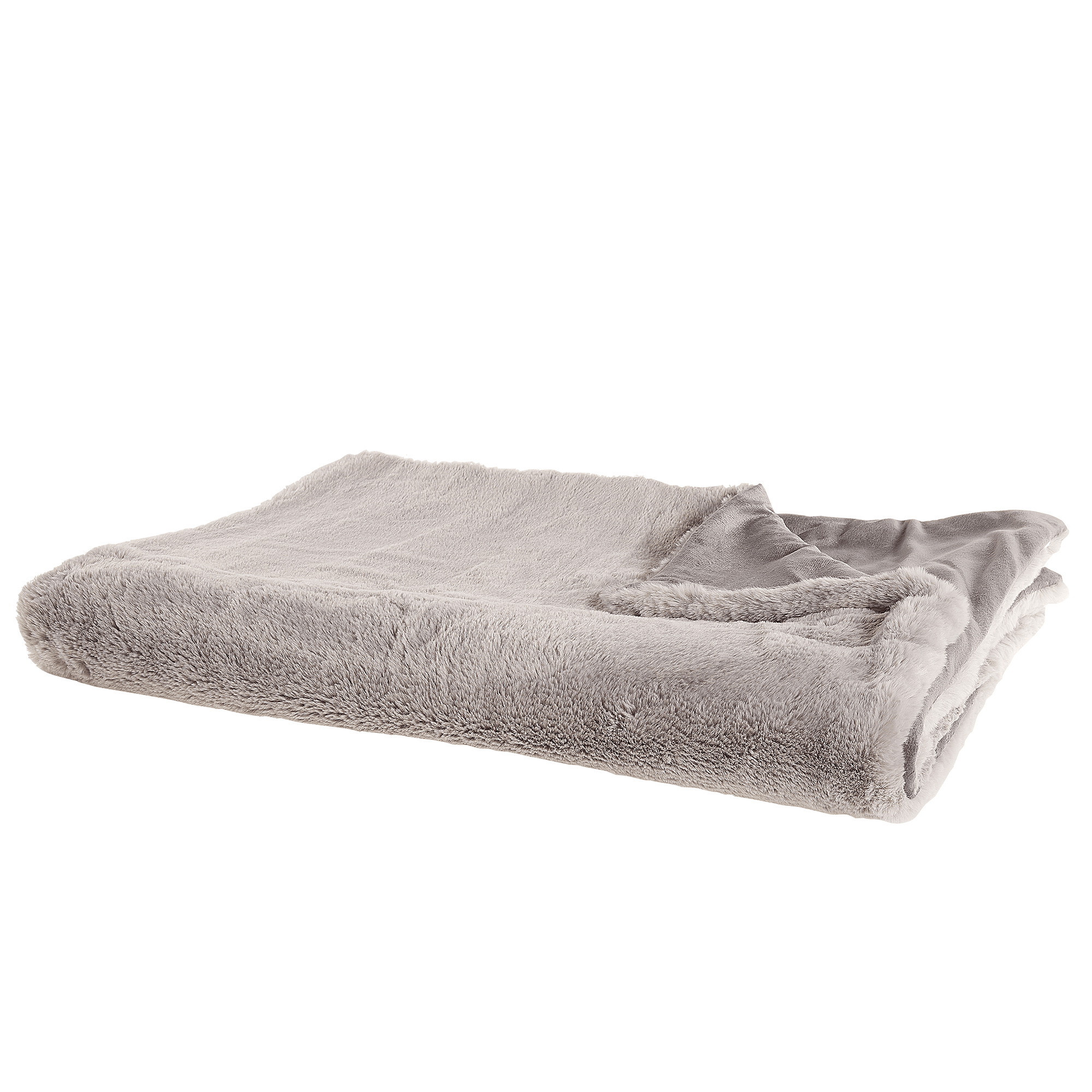 Torkkupeitto CHAAB 150 x 200 cm Vaaleanharmaa – Beliani