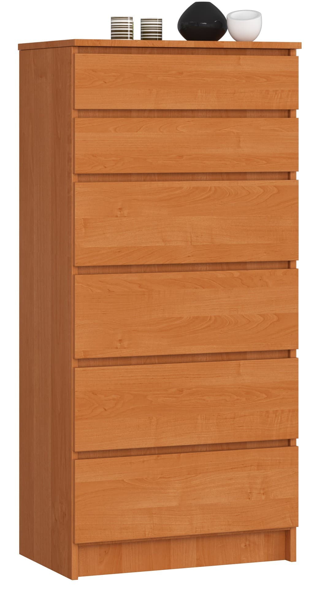 Akord Lipasto 6 laatikkoa Leppä 60x40x130 – Akord