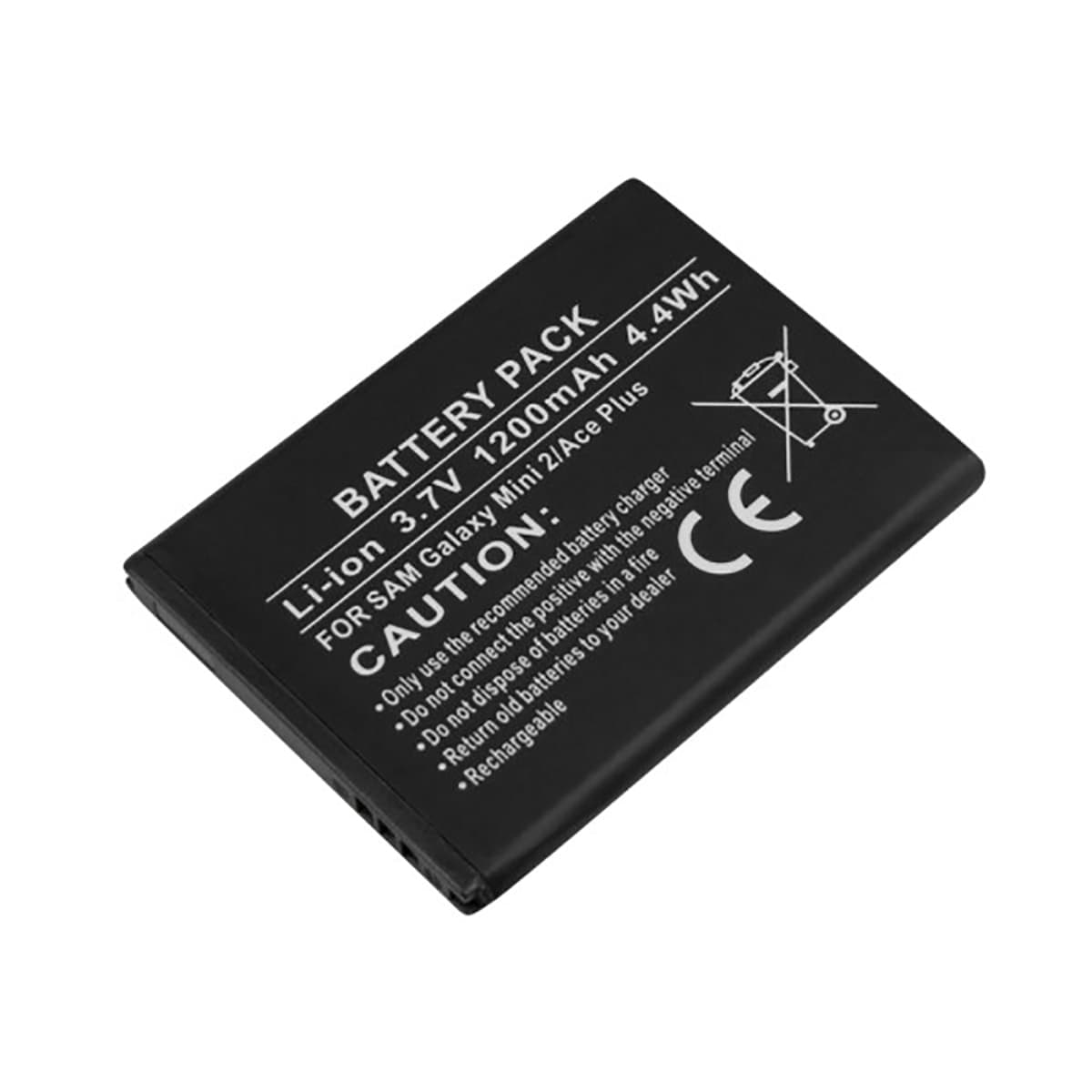 Akku Samsung Galaxy Mini 2 / Ace Plus Li-ion 3,7V 1200mAh 4.4Wh – Avizar