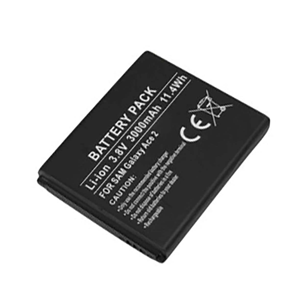 Akku Li-ion 3000mAh älypuhelin Samsung Galaxy Ace 2 3,7V – Avizar