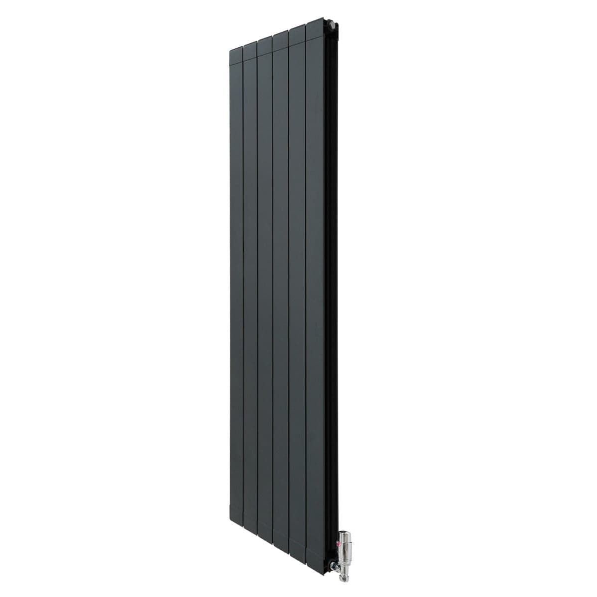 Alumiinipatteri ja venttiilit – 1800 mm x 475 mm – Antrasiitinharmaa – Monstershop