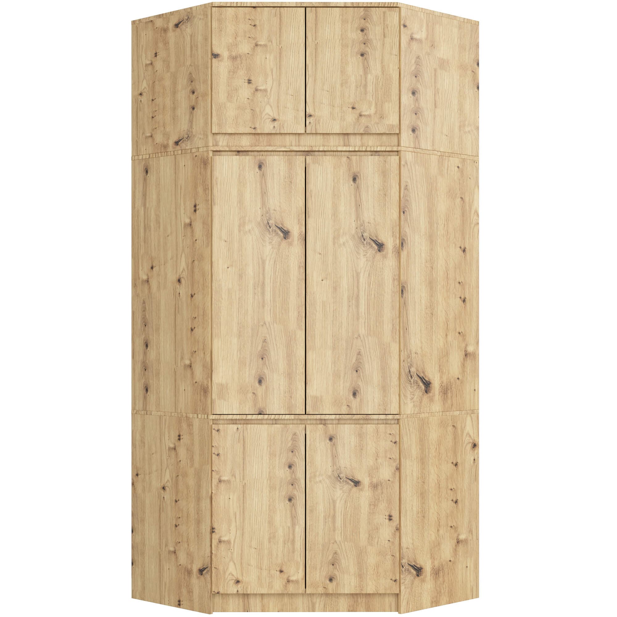 Akord Kulmavaatekaappi yläosalla Tammi Artisan 100x50x235 – Akord