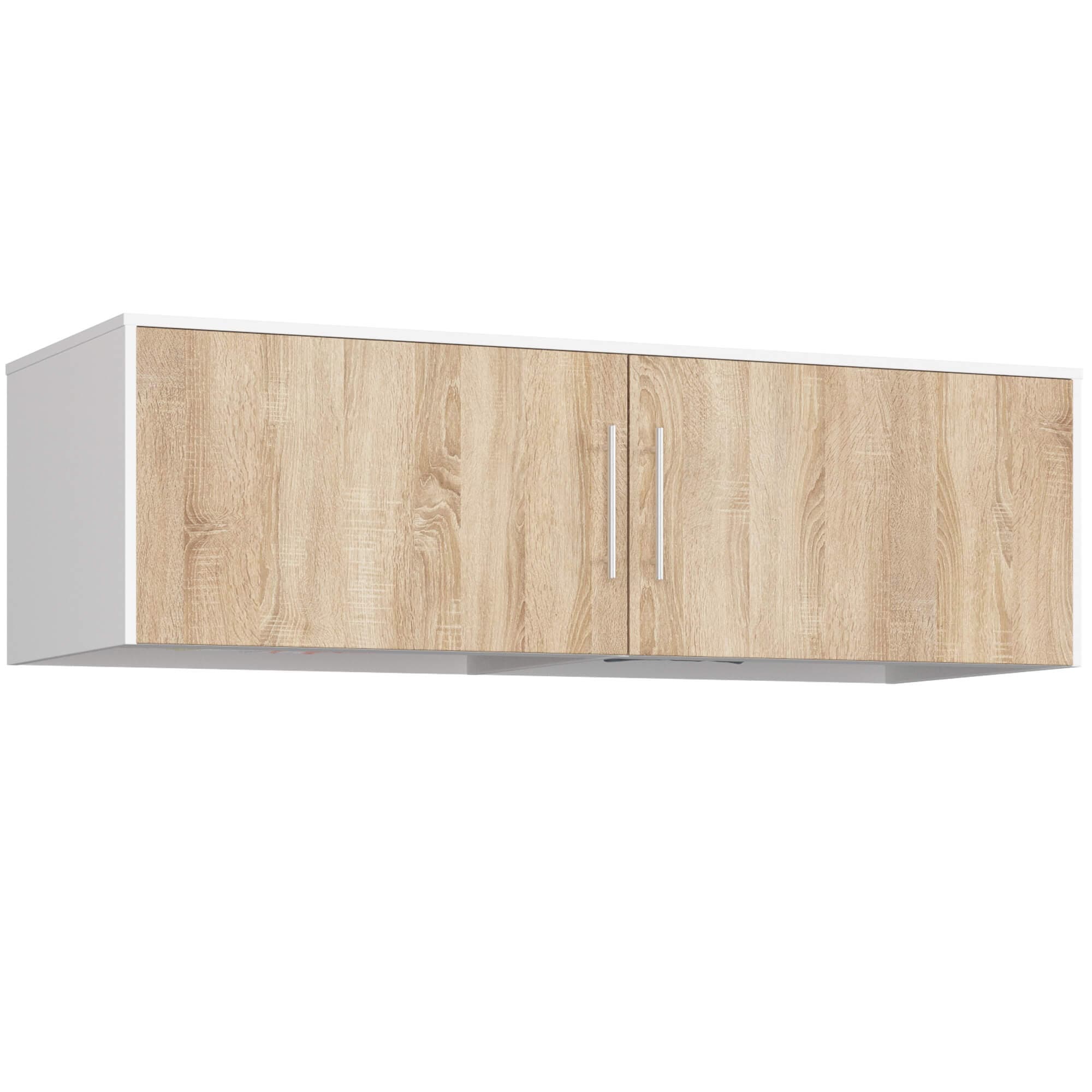 Akord Kaapin yläosa Valkoinen/Tammi Sonoma 150x60x45 – Akord
