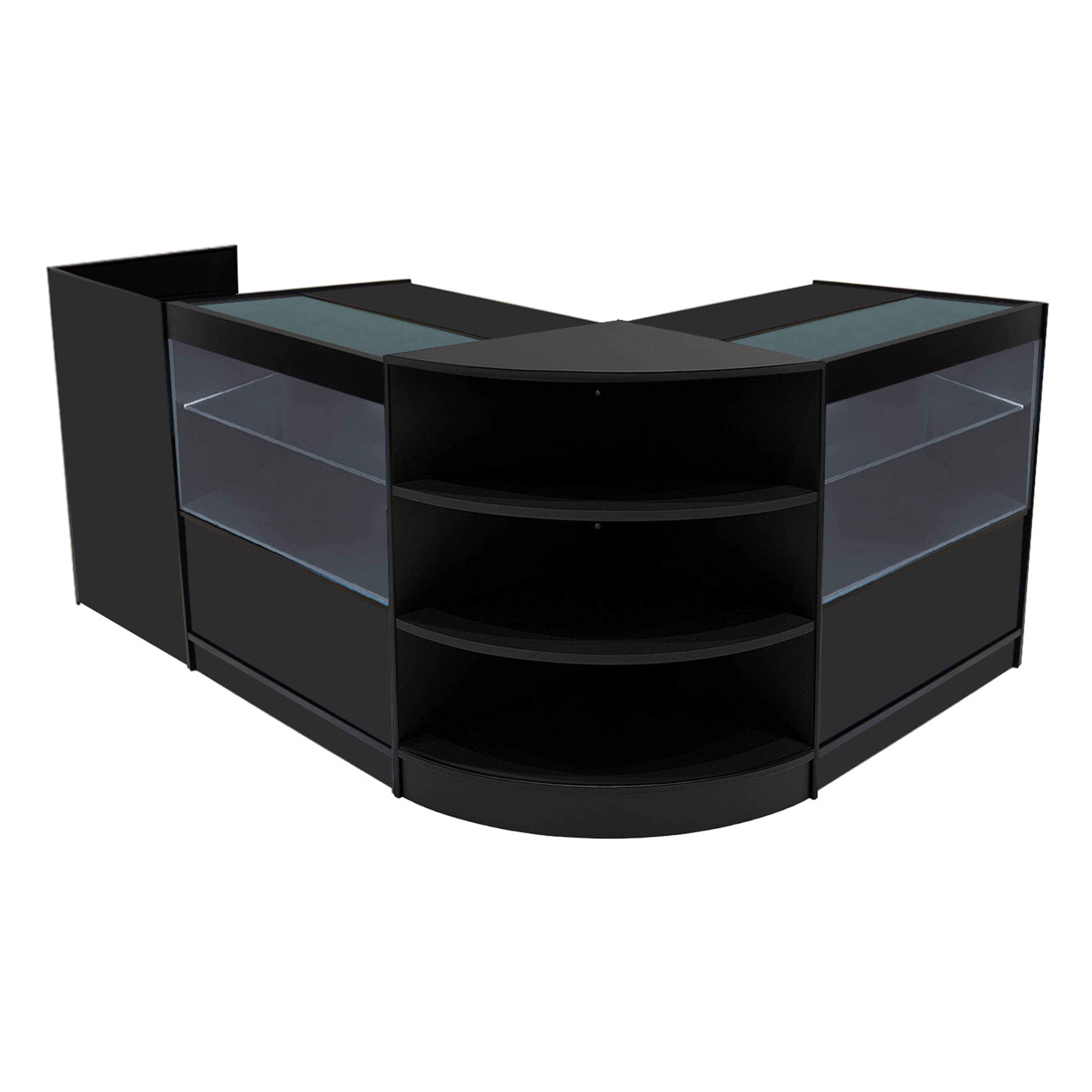 Eclipse LED-myymälätiskisarja LM60, TB60 ja 2 x C900 - musta – Monstershop