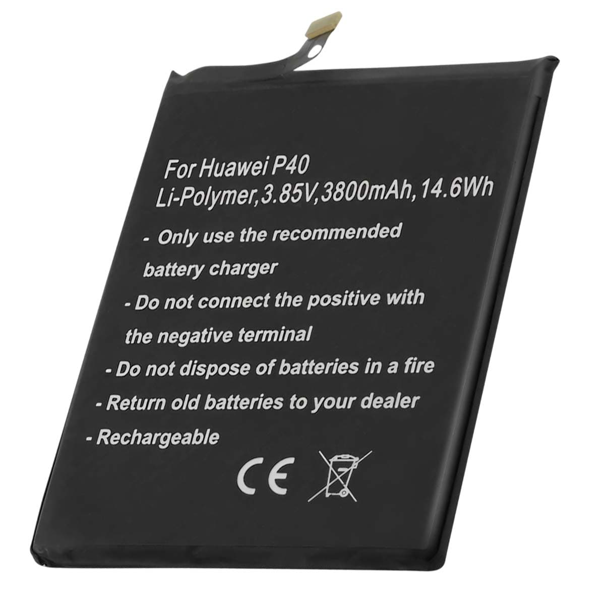 Akku Li-Polymer 3,85V Huawei P40 3800mAh 14,6Wh – Avizar