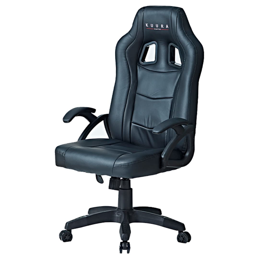Kuura Gaming pelituoli Gamer, musta – Kuura