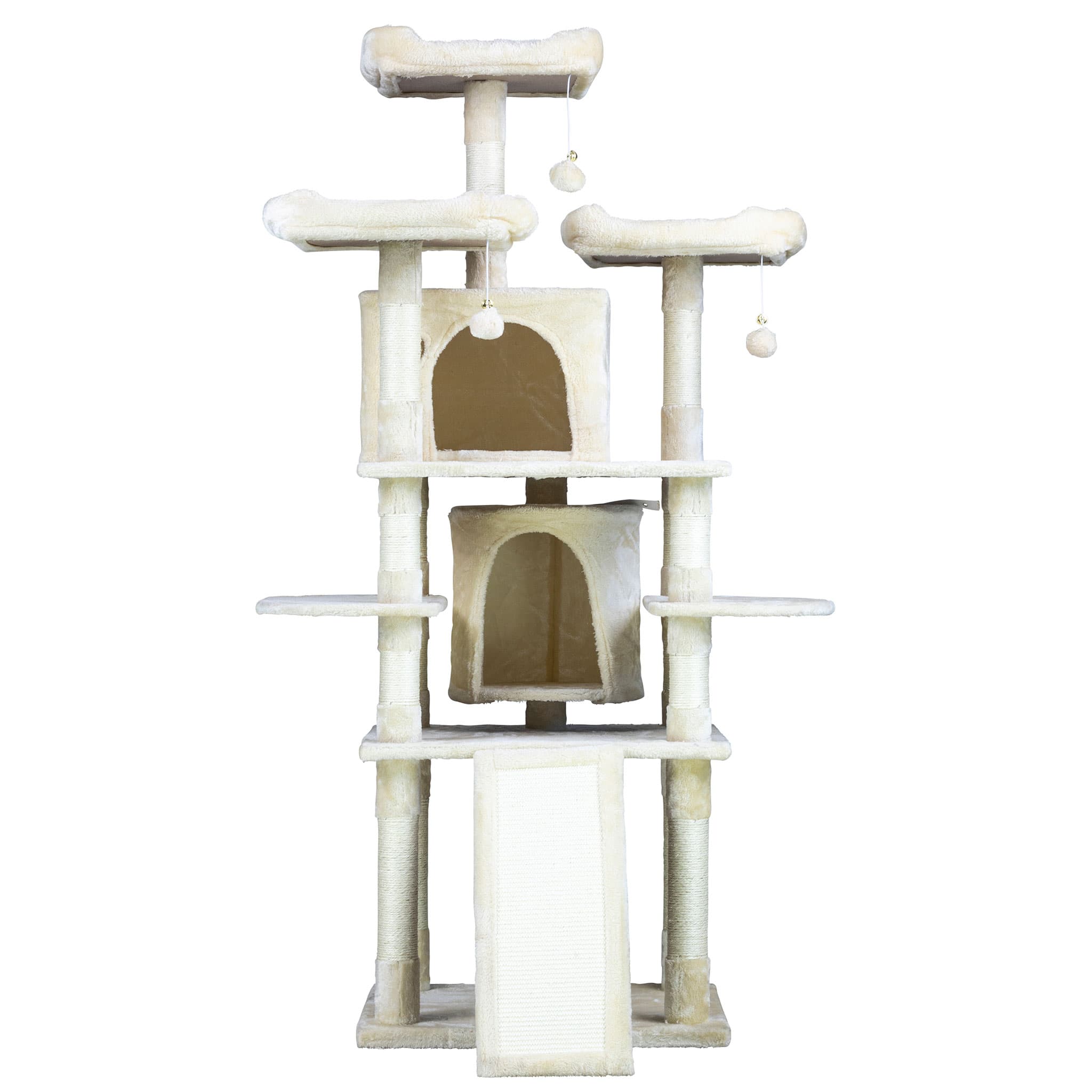 Trekker Kissan kiipeilypuu Tower 170cm, beige – Trekker