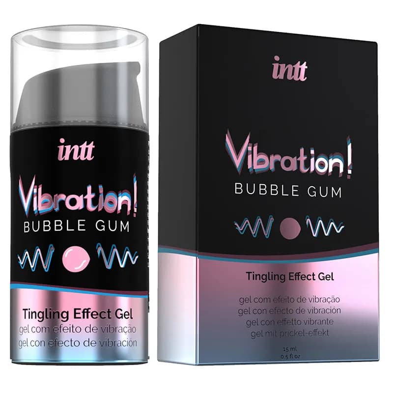 Intt Vibration! Bubbelgum Tingling effect Gel 15 ml – INTT