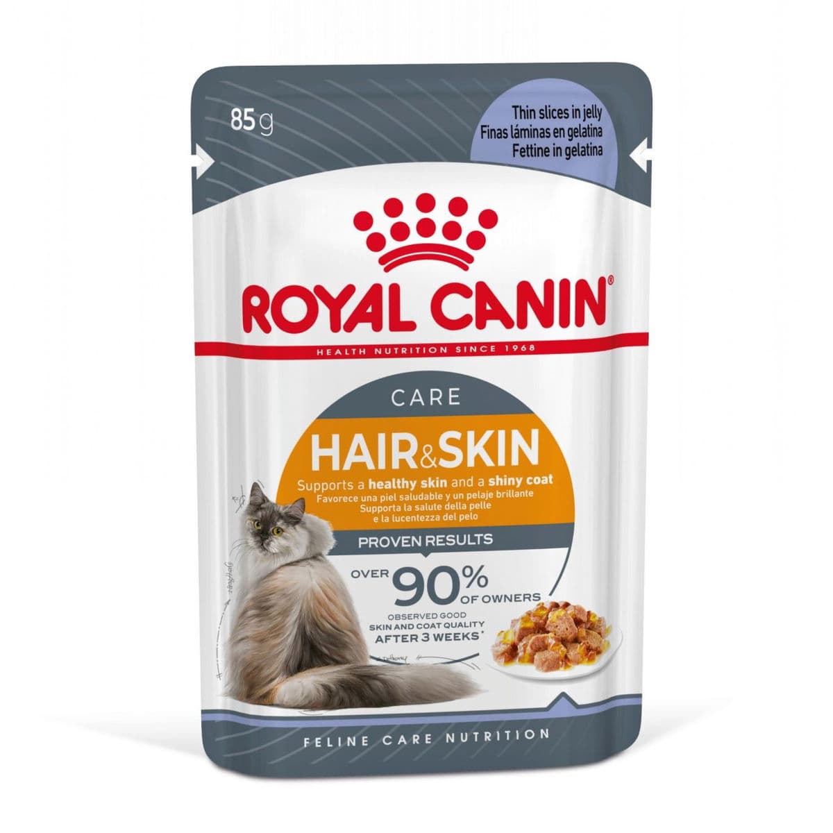 Royal Canin Hair & Skin Care Jelly, 12x85g – Royal Canin