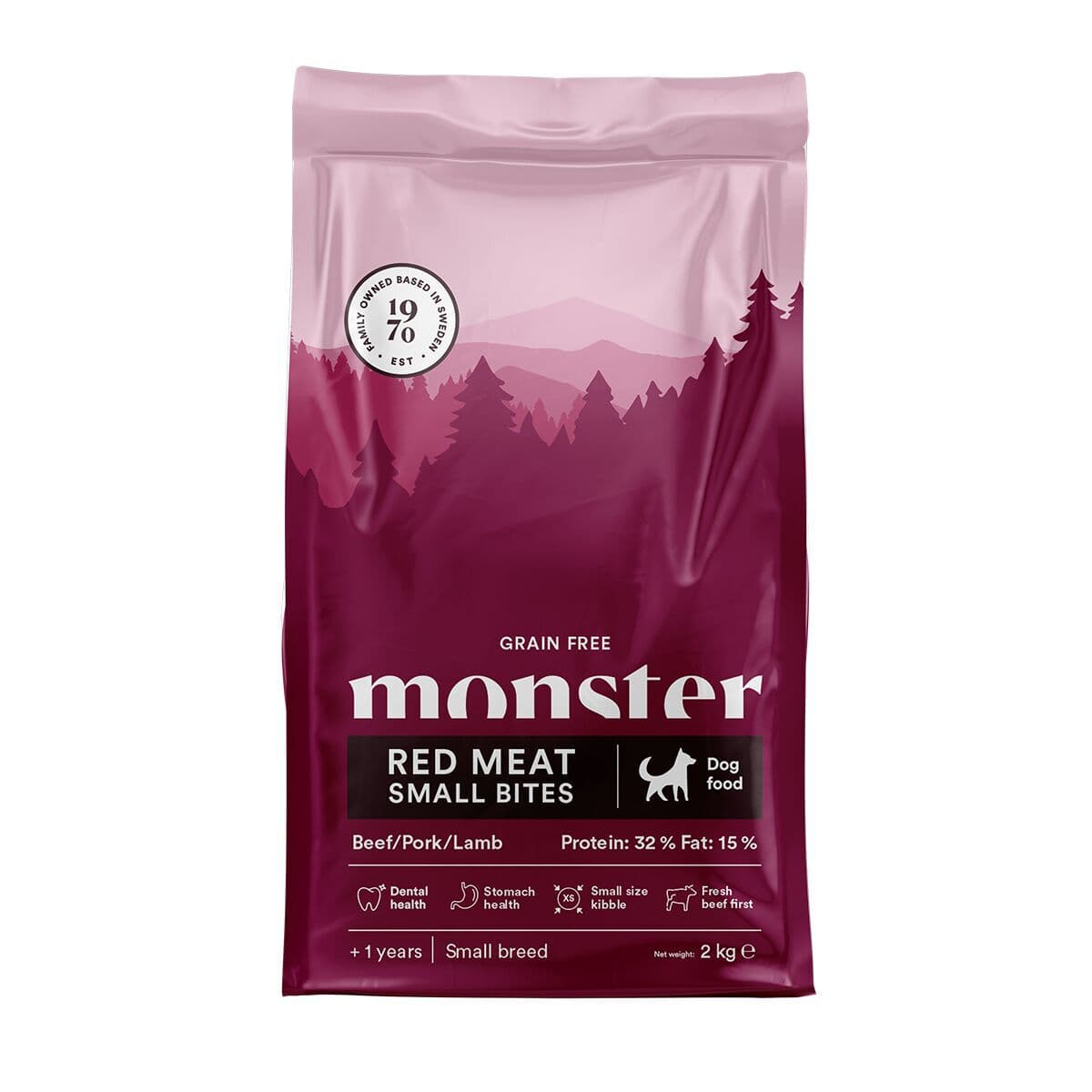 Monster Dog GF Adult Red Meat Small Bites – Monster Pet Food