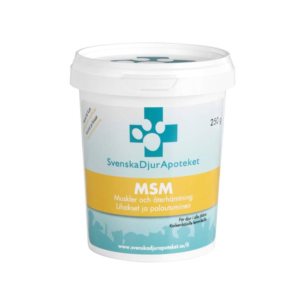 Svenska Djurapoteket MSM 250 g – Svenska Djurapoteket