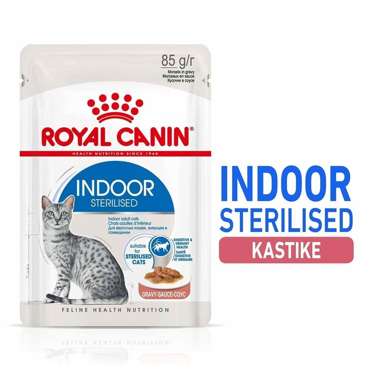 Royal Canin Indoor Gravy 12 x 85 g – Royal Canin