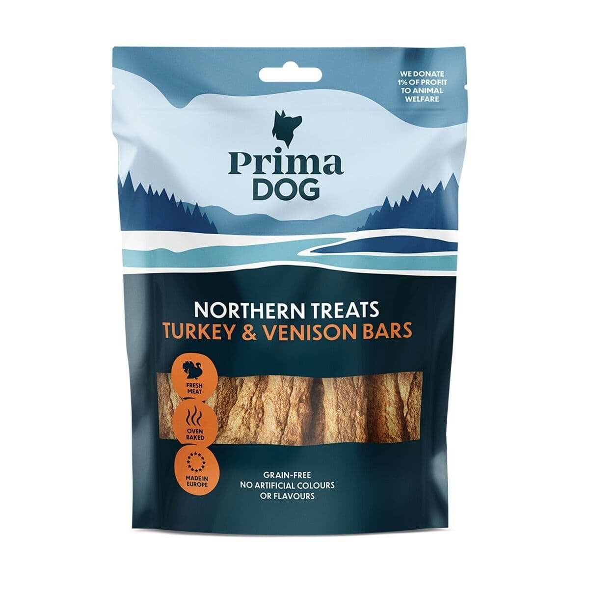 PrimaDog Northern Bars kalkkuna & peura 150 g – PrimaDog