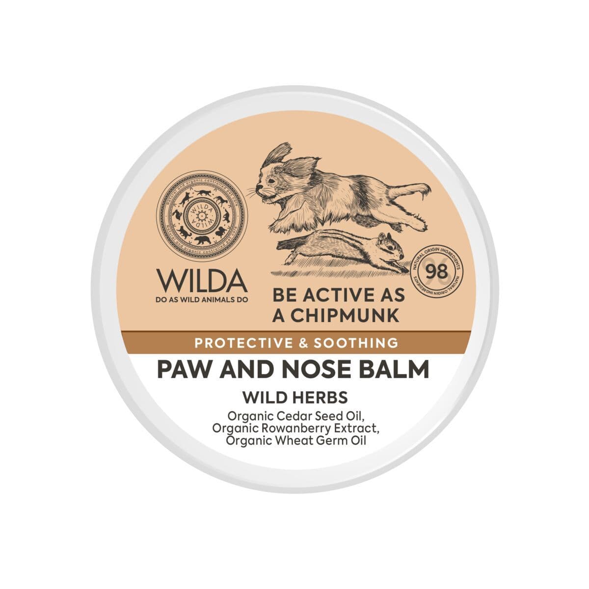 Koiran tassurasva Wilda Siberica Paw & Nose balm – WILDA