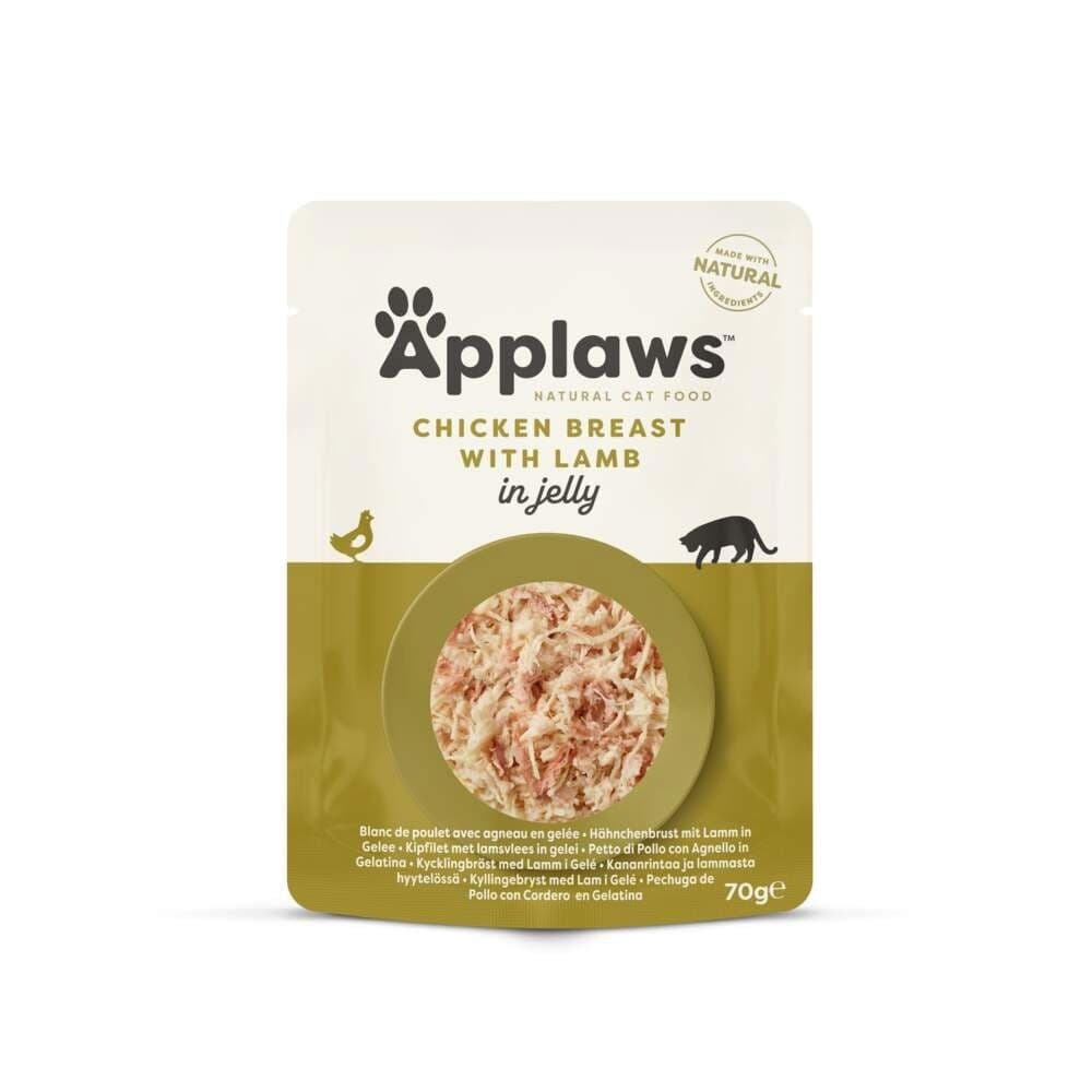 Applaws Kana & Lammas hyytelössä 70g – Applaws