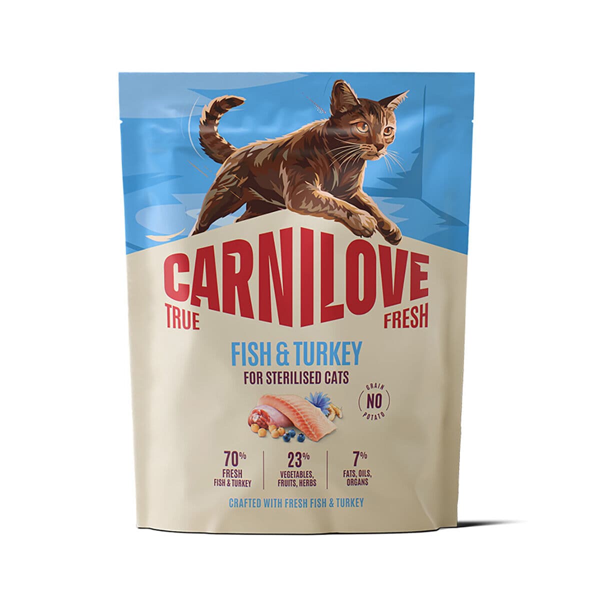 Carnilove True Fresh Cat Adult Sterilised Fish & Turkey – Carnilove