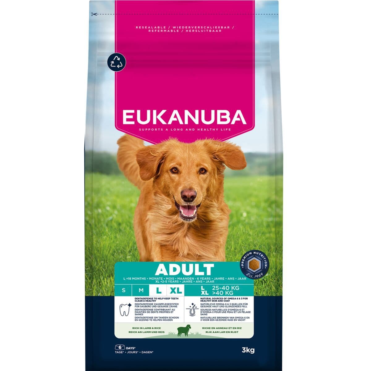 Eukanuba Adult Large Breed Lamb & Rice – Eukanuba