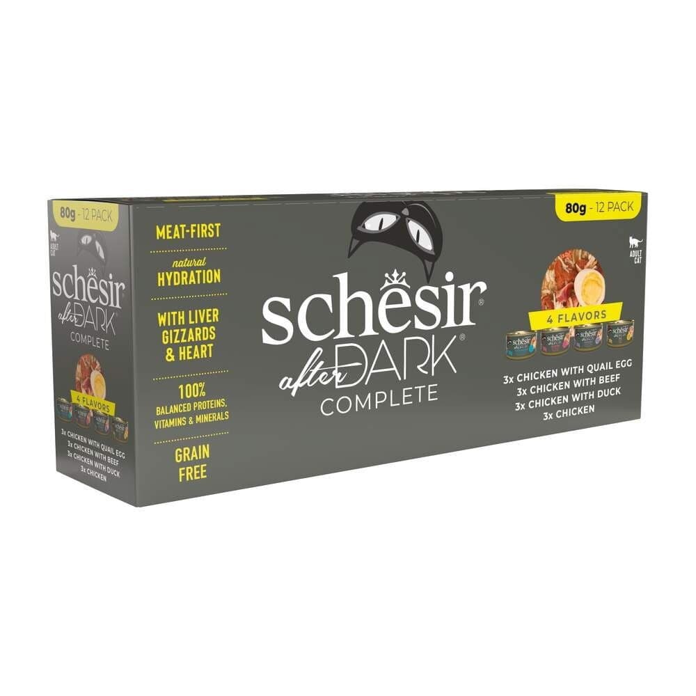 Schesir After Dark Variety Pack 12 x 80 g – Schesir
