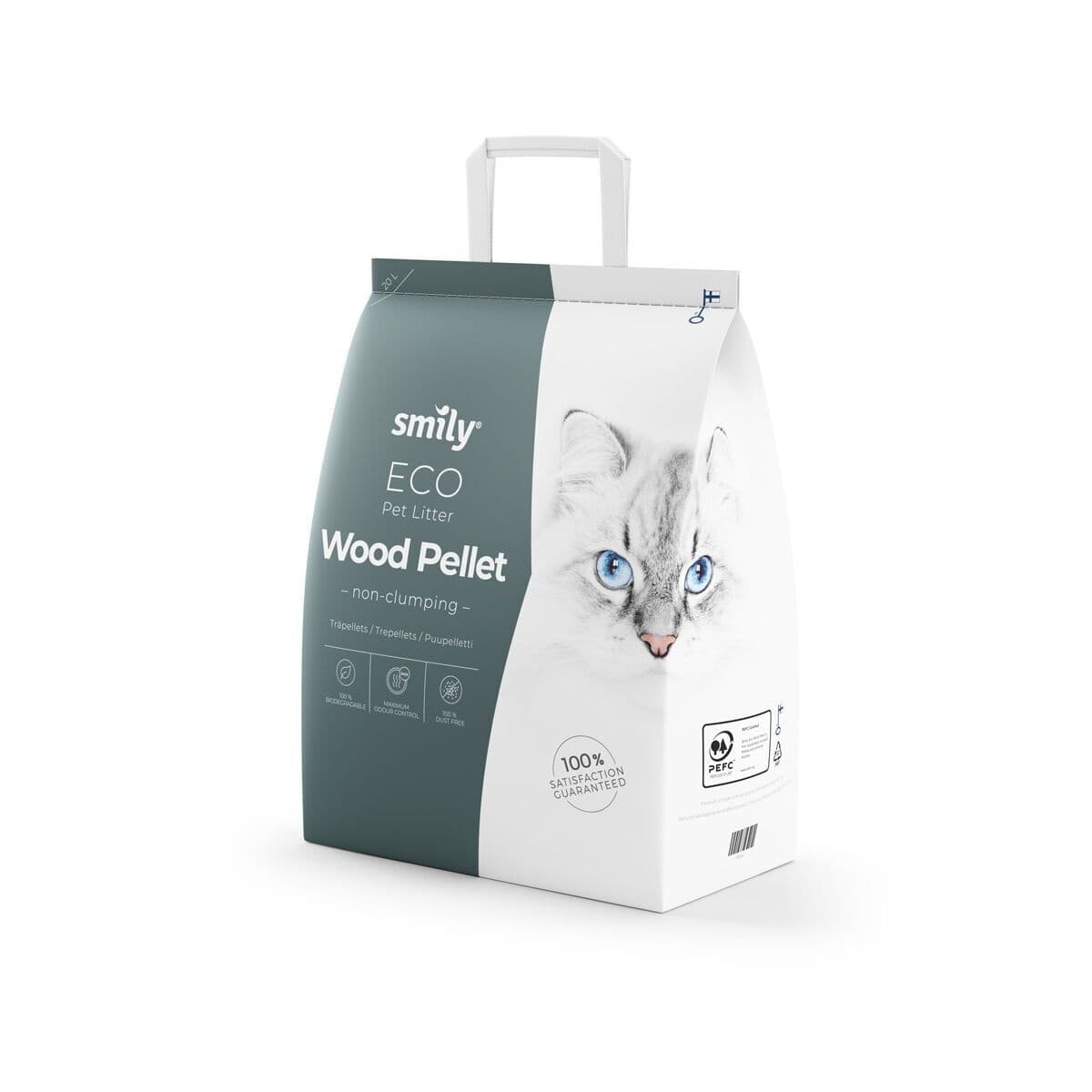 Puupelletti Smily Eco 20 l – Smily