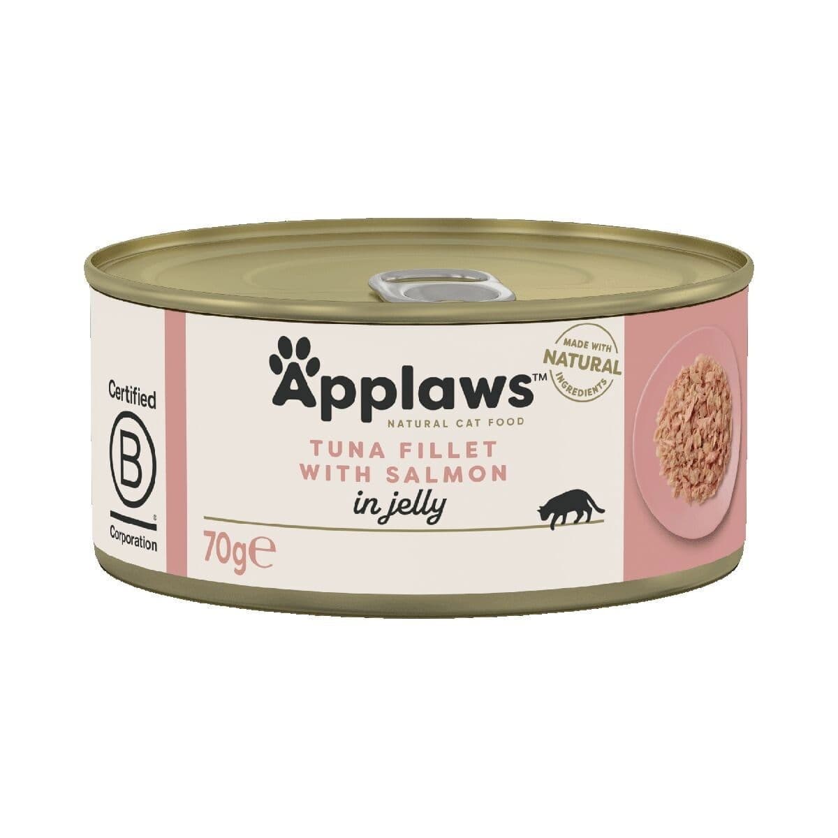 Applaws Tonnikala/Lohi hyytelössä 70g – Applaws