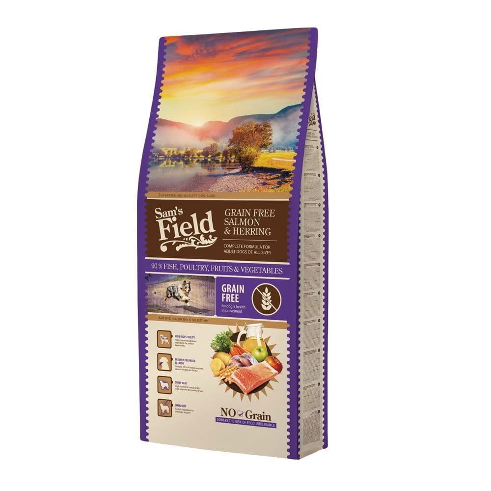 Sam's Field Grain Free Adult Salmon & Herring – Sam's Field