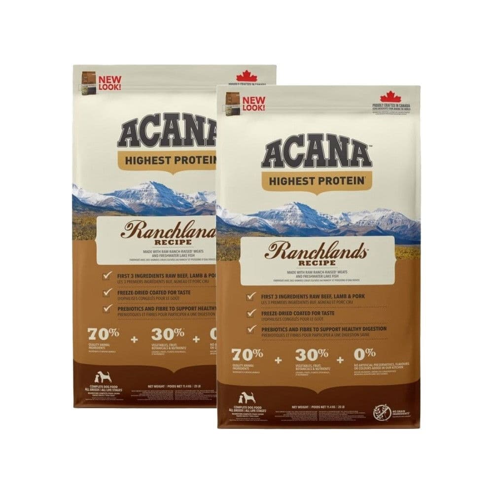 Acana Dog Ranchlands 2 x 11,4 kg – Acana