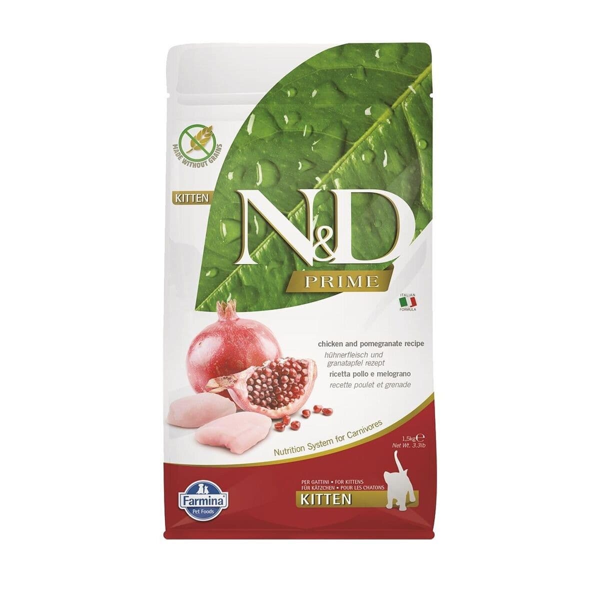 Farmina N&D Cat Prime Chicken&Pomegranate Kitten – Farmina