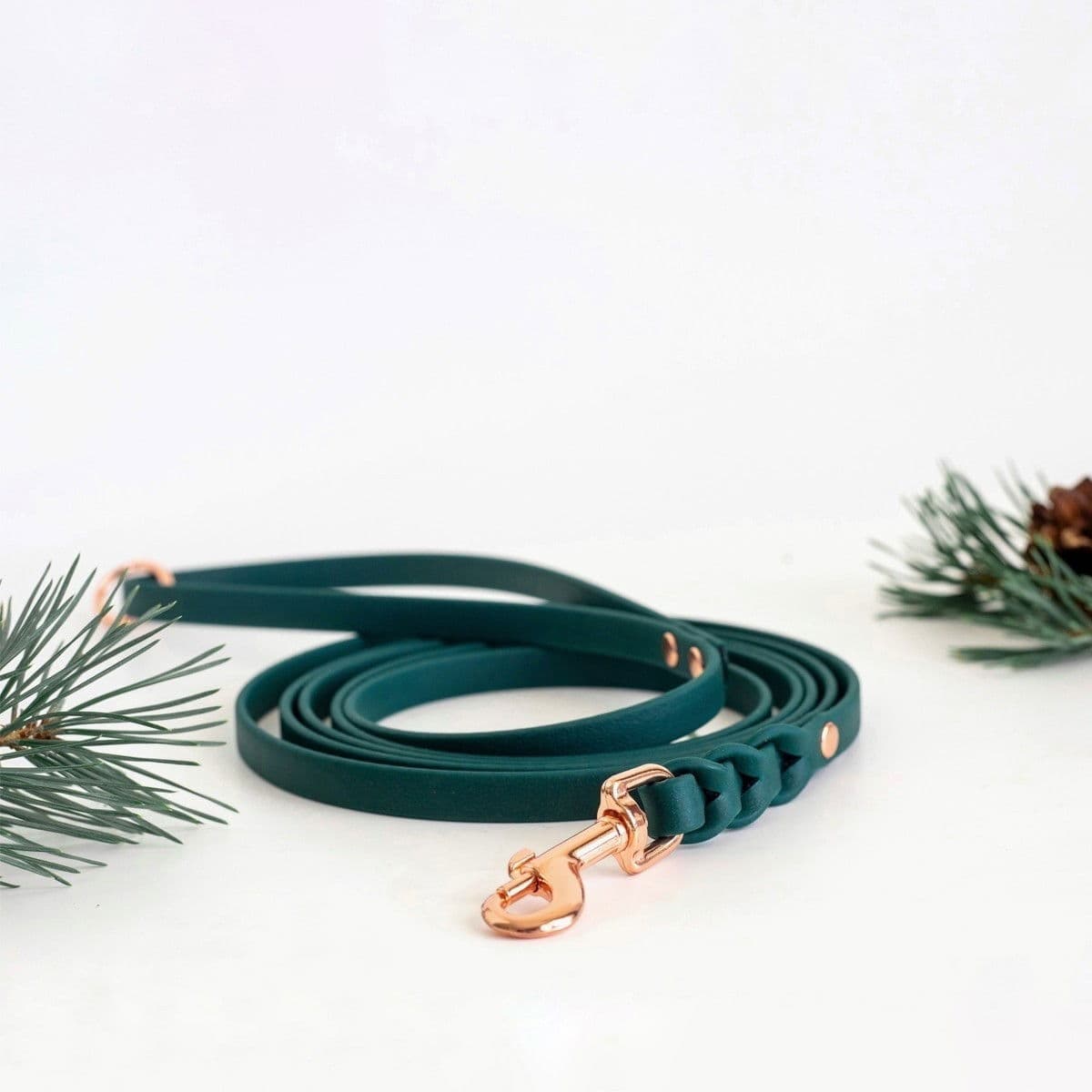 Tyylivoitto Braid hihna, smaragdi/ruusukulta – Tyylivoitto