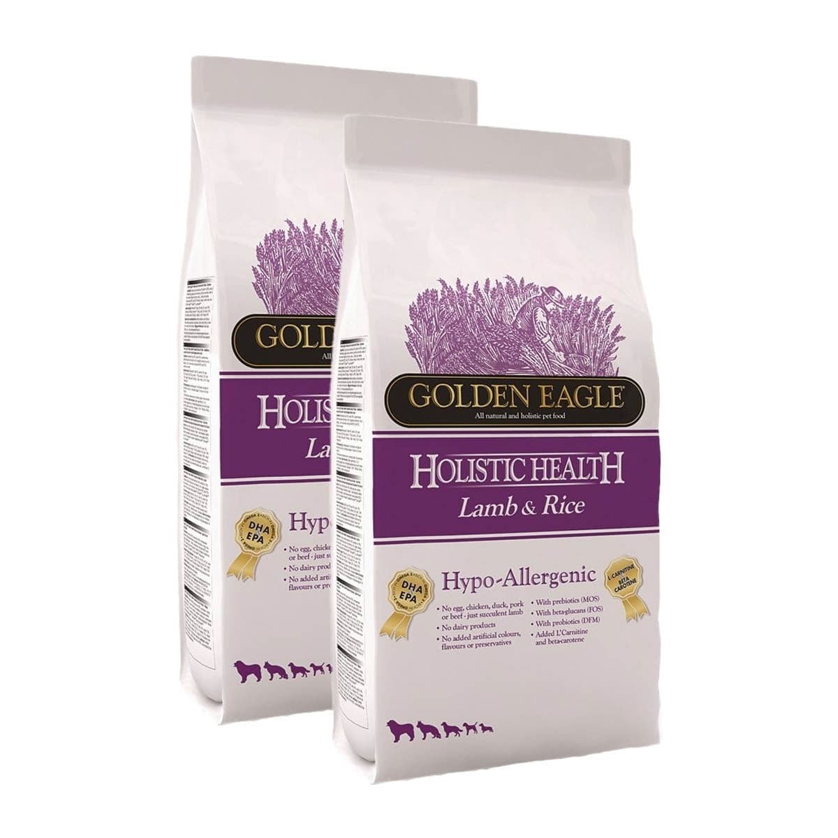 Golden Eagle Hypo Lamb & Rice 2 x 10 kg – Golden Eagle