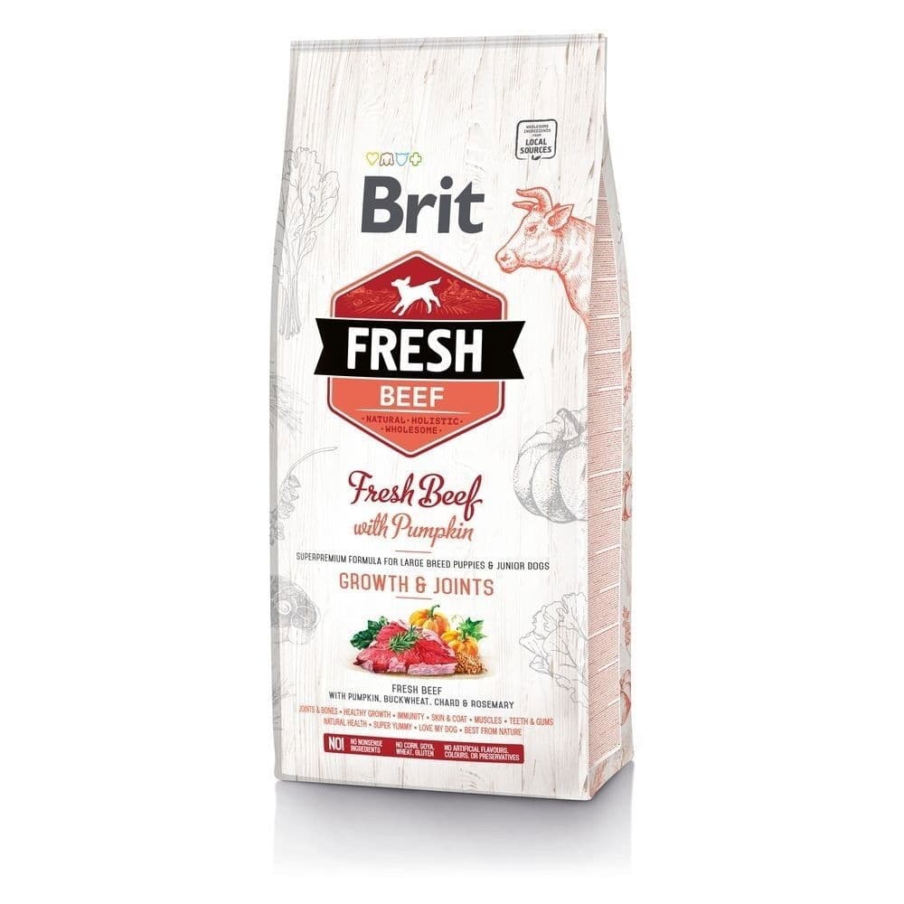 Brit Fresh Beef&Pumpkin PuppyLarge – Brit
