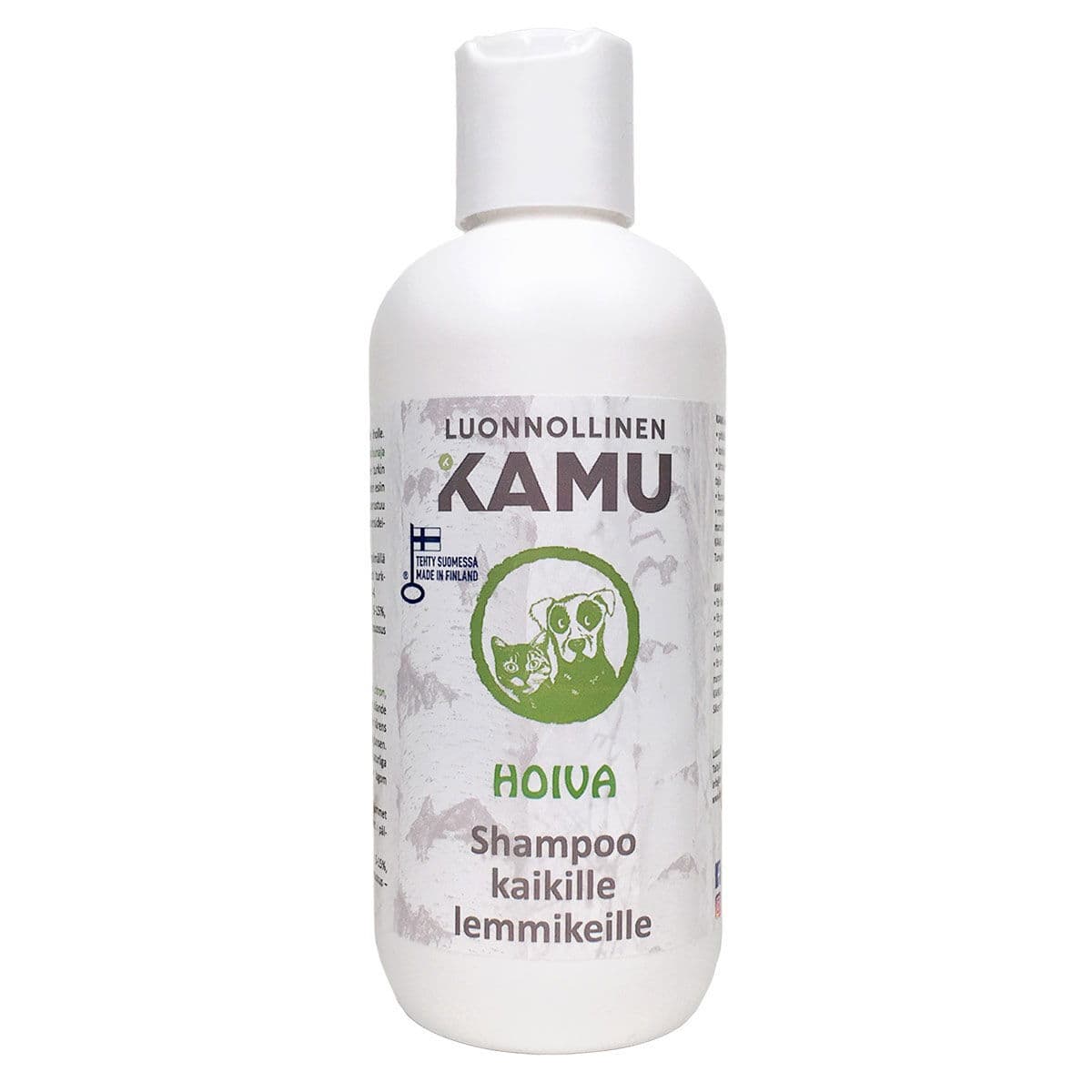 Kamu lemmikkishamppoo Hoiva, 350ml – Luonnollinen Kamu