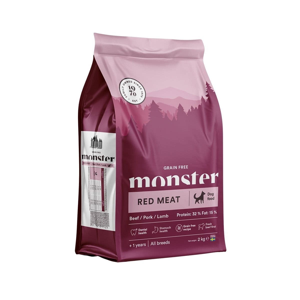 Monster Dog Grain Free Adult Red Meat – Monster Pet Food