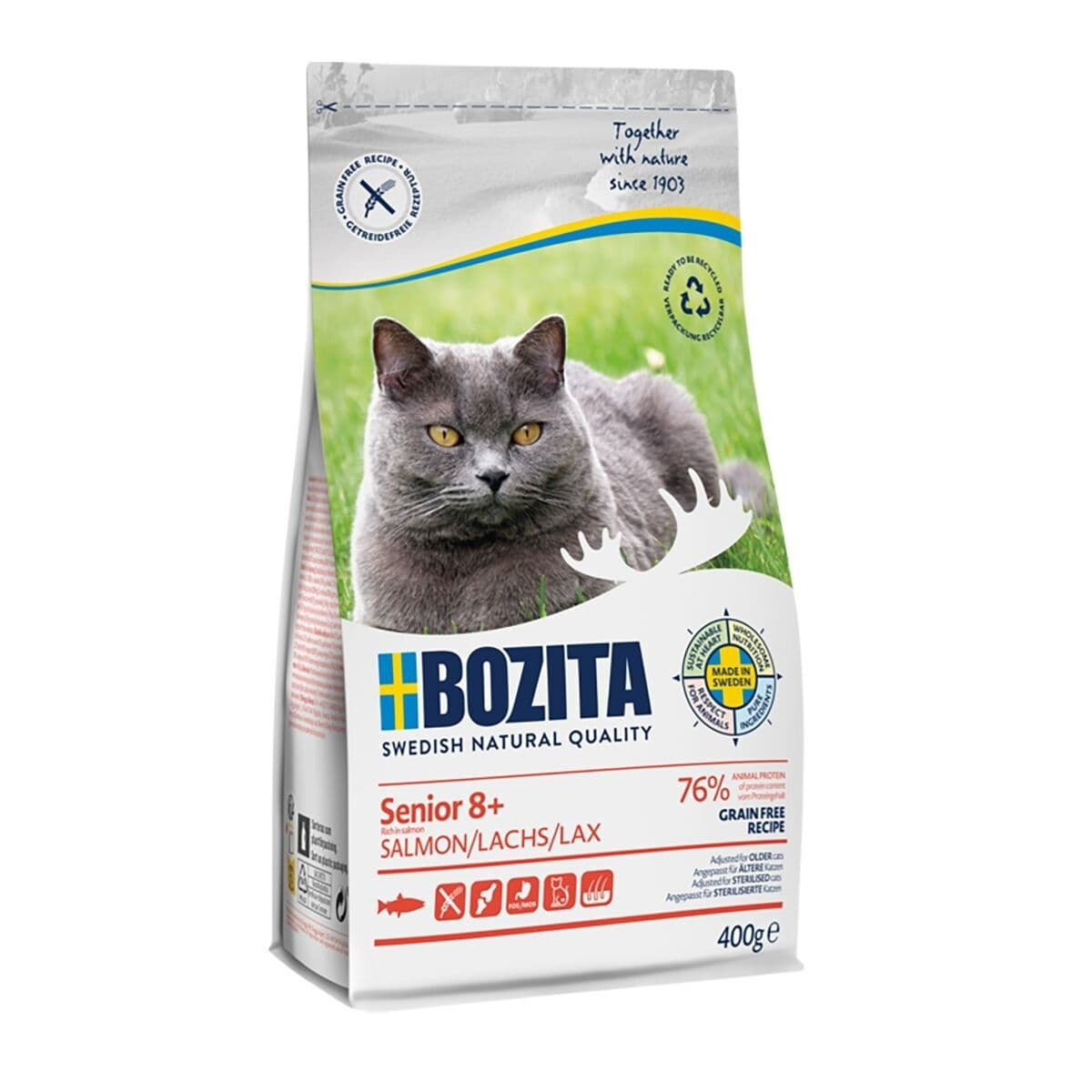 Bozita GF Senior 8+ Salmon – Bozita