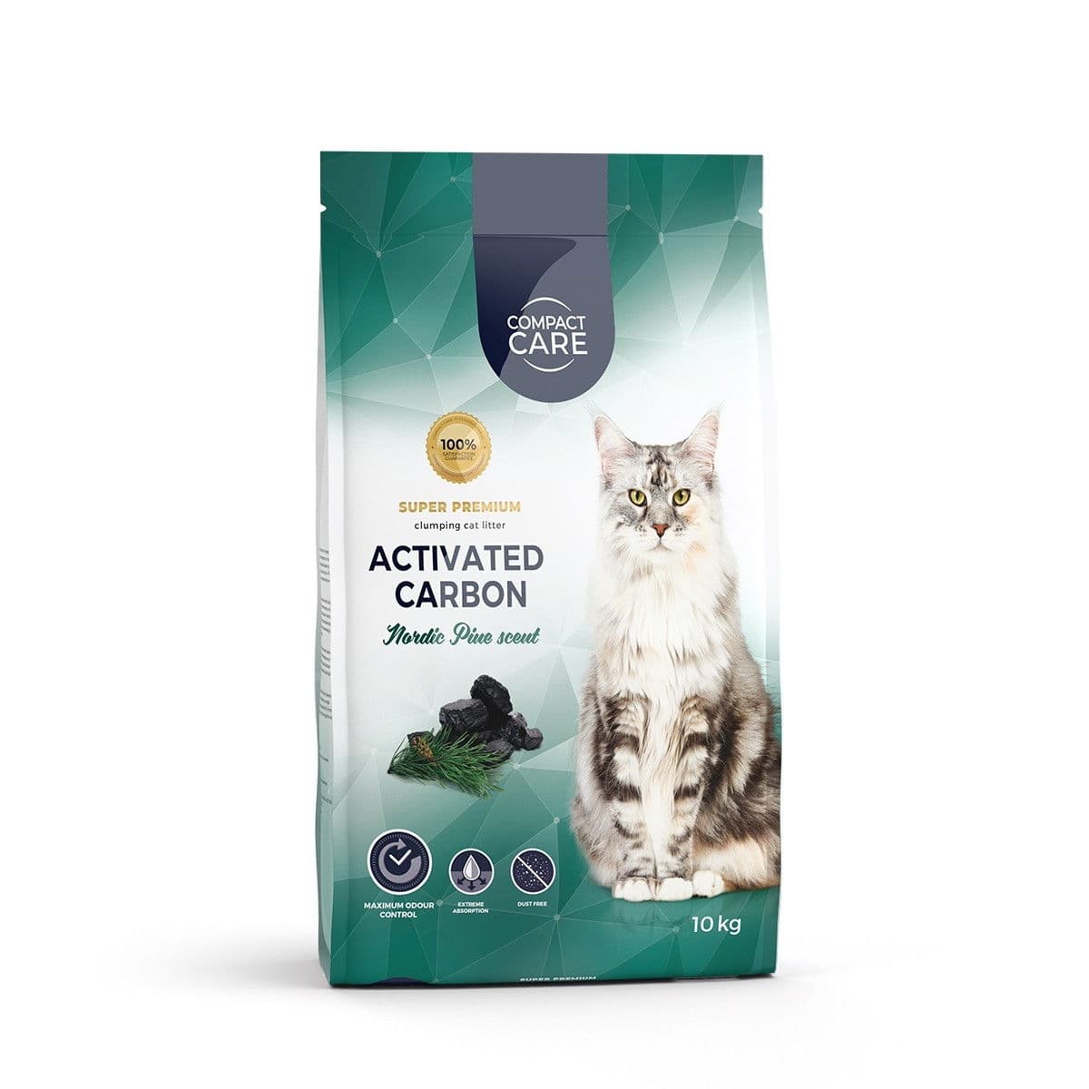 Compact Care Activated Carbon Nordic Pine 10 kg – Compact Care