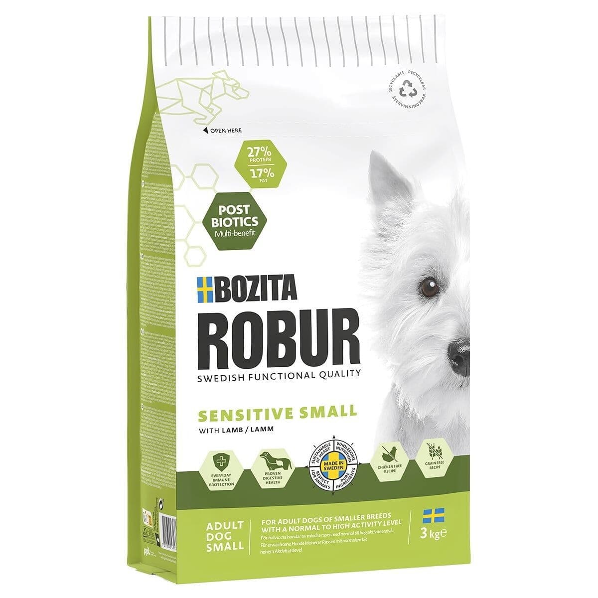 Bozita Robur Adult Small Breed Sensitive – Bozita Robur