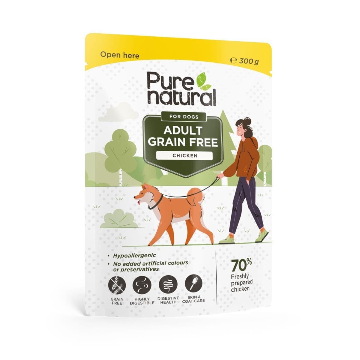 Purenatural Adult viljaton kana 300 g – Purenatural