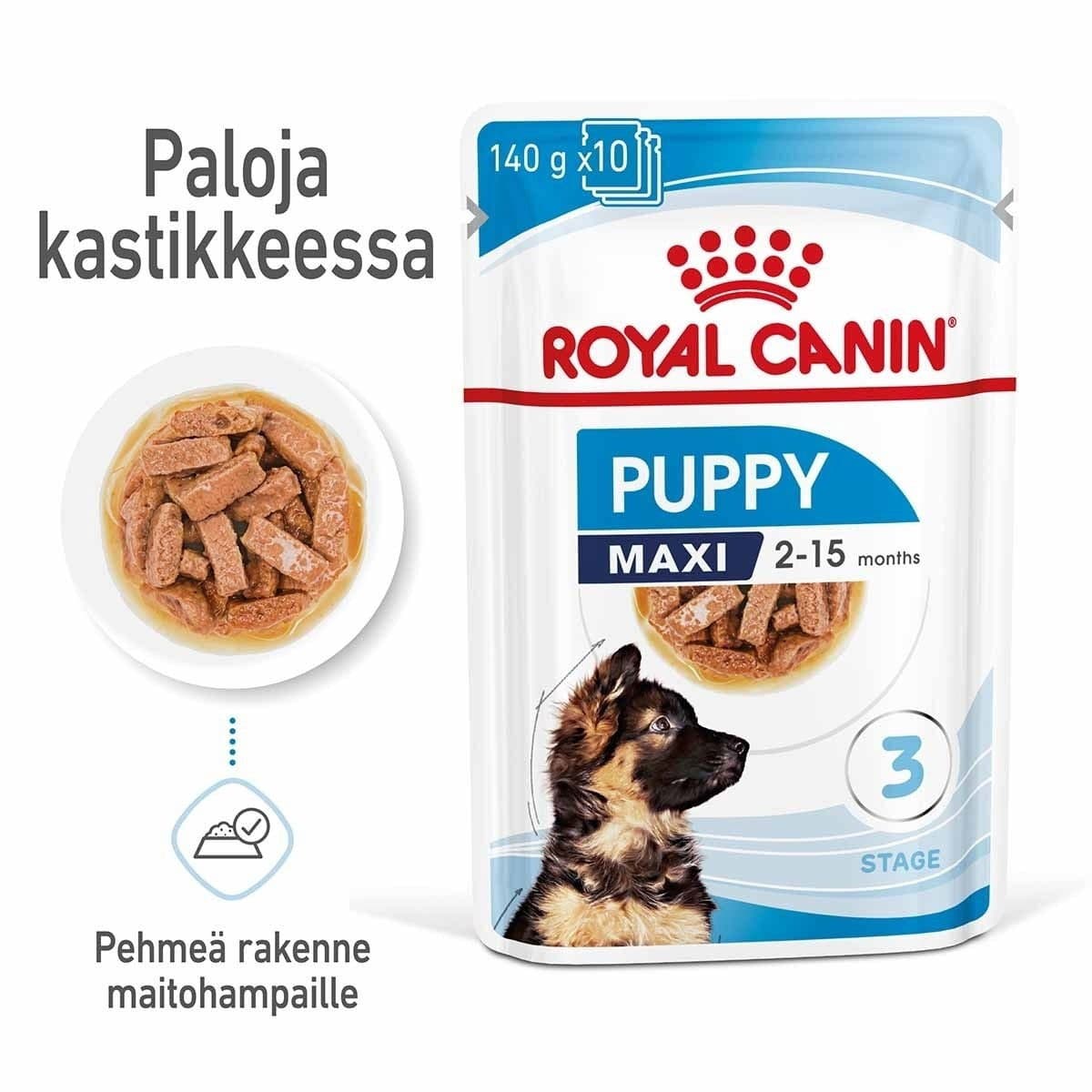 Royal Canin Maxi Puppy Wet 10x140g – Royal Canin