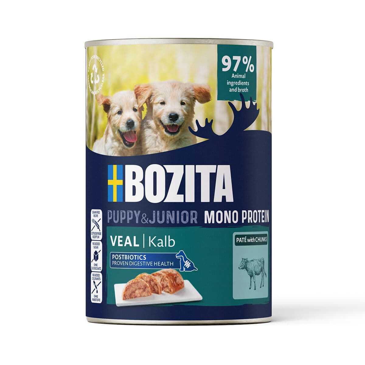 Bozita Dog Pate Puppy Veal 400g – Bozita