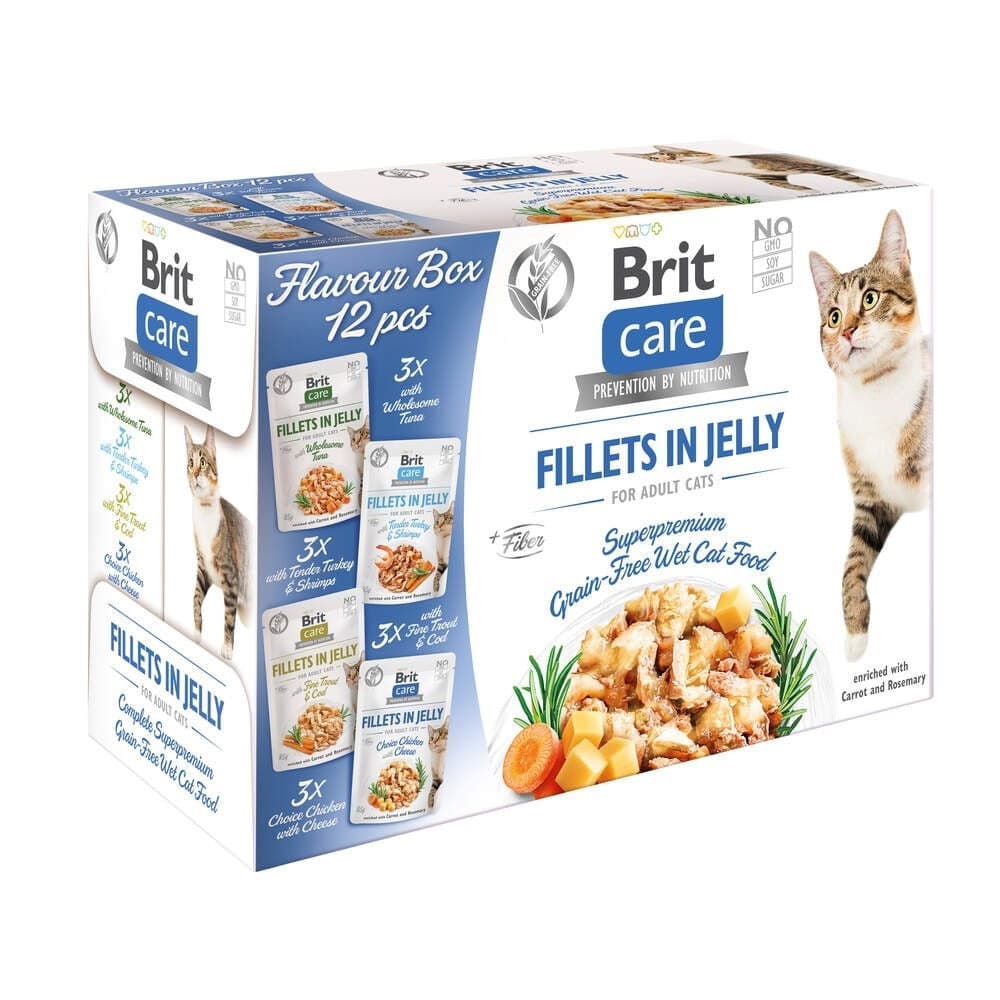 Brit Care Jelly Multipack 12 x 85 g – Brit Care