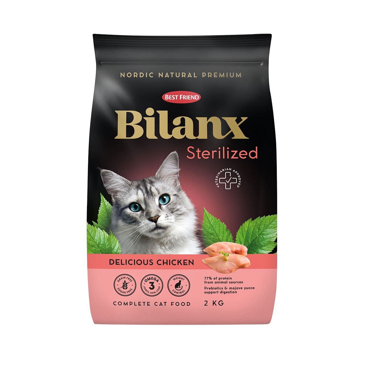 Best Friend Bilanx Sterilized kana 2kg – Bilanx
