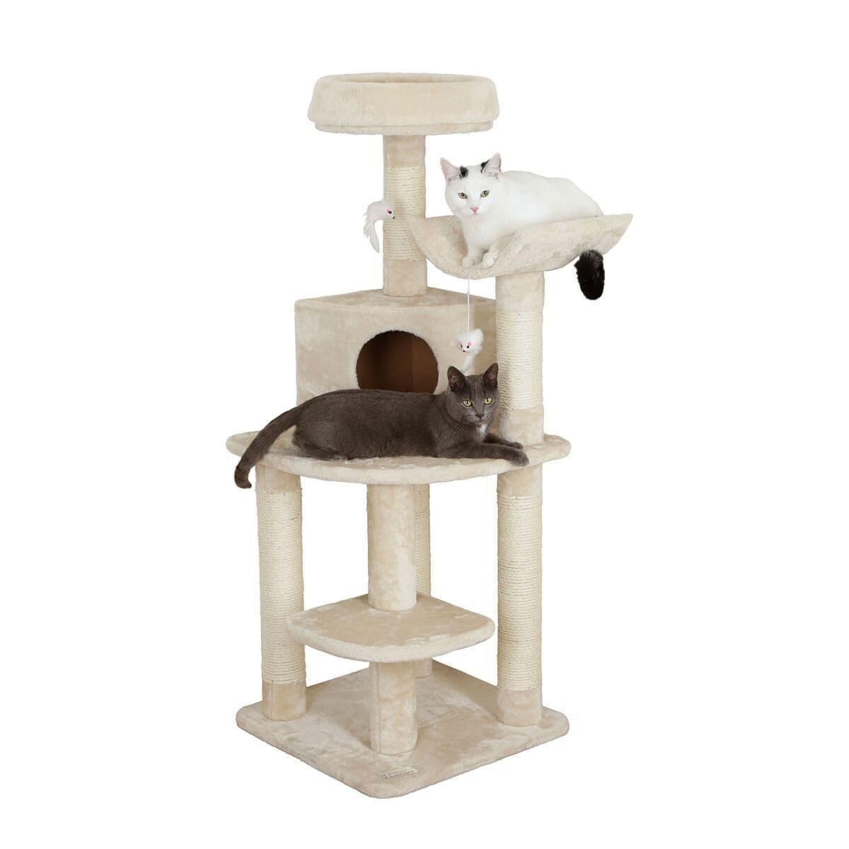 Kerbl kiipeilypuu nurkkaan Zirc, beige – Kerbl