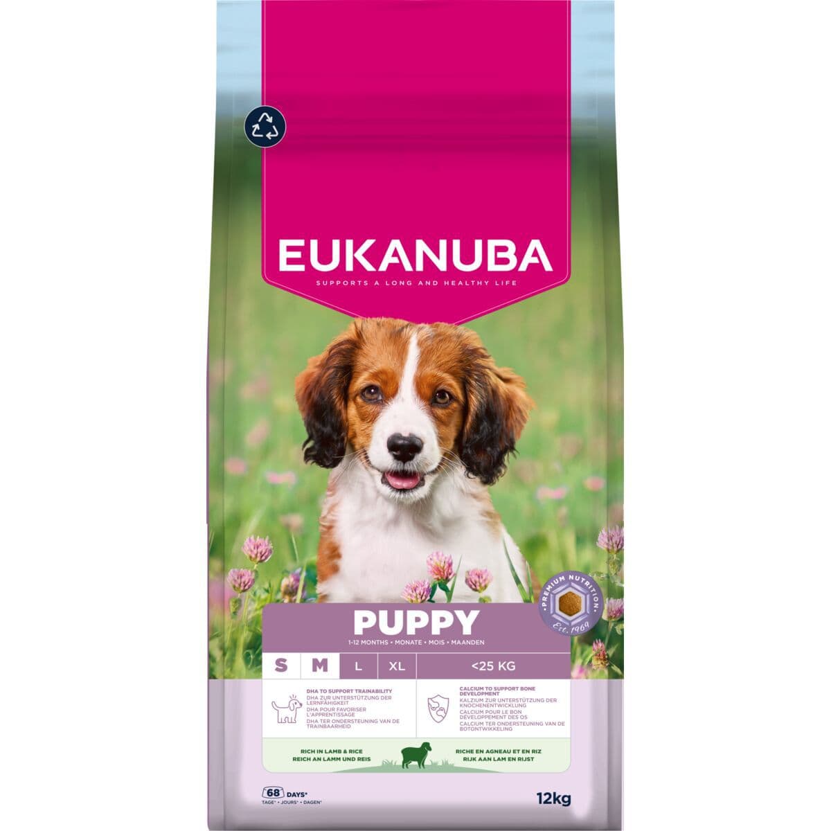 Eukanuba Puppy & Junior Small & Medium Breed Lamb & Rice – Eukanuba