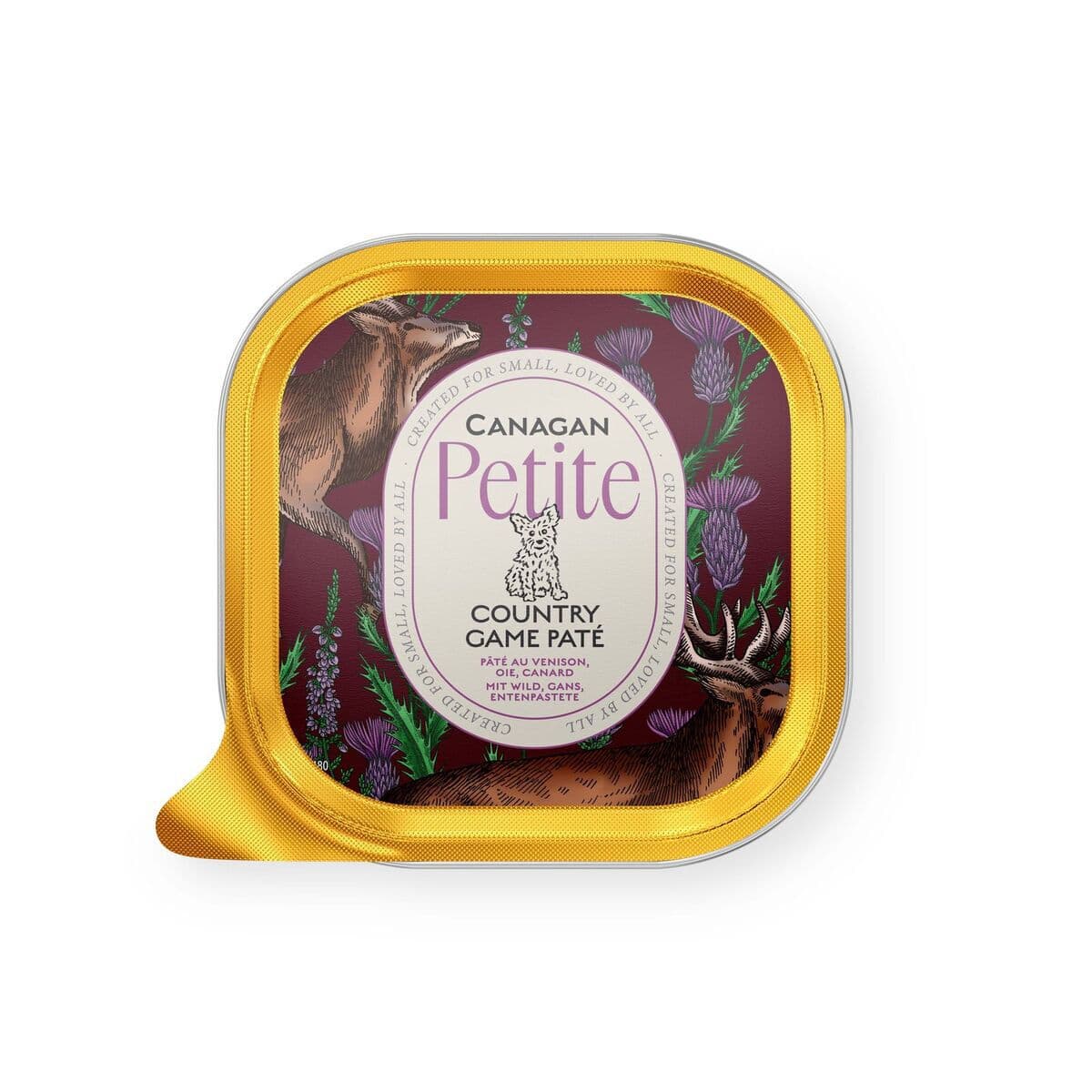 Canagan Petite Country Game riistapatee 100 g – Canagan