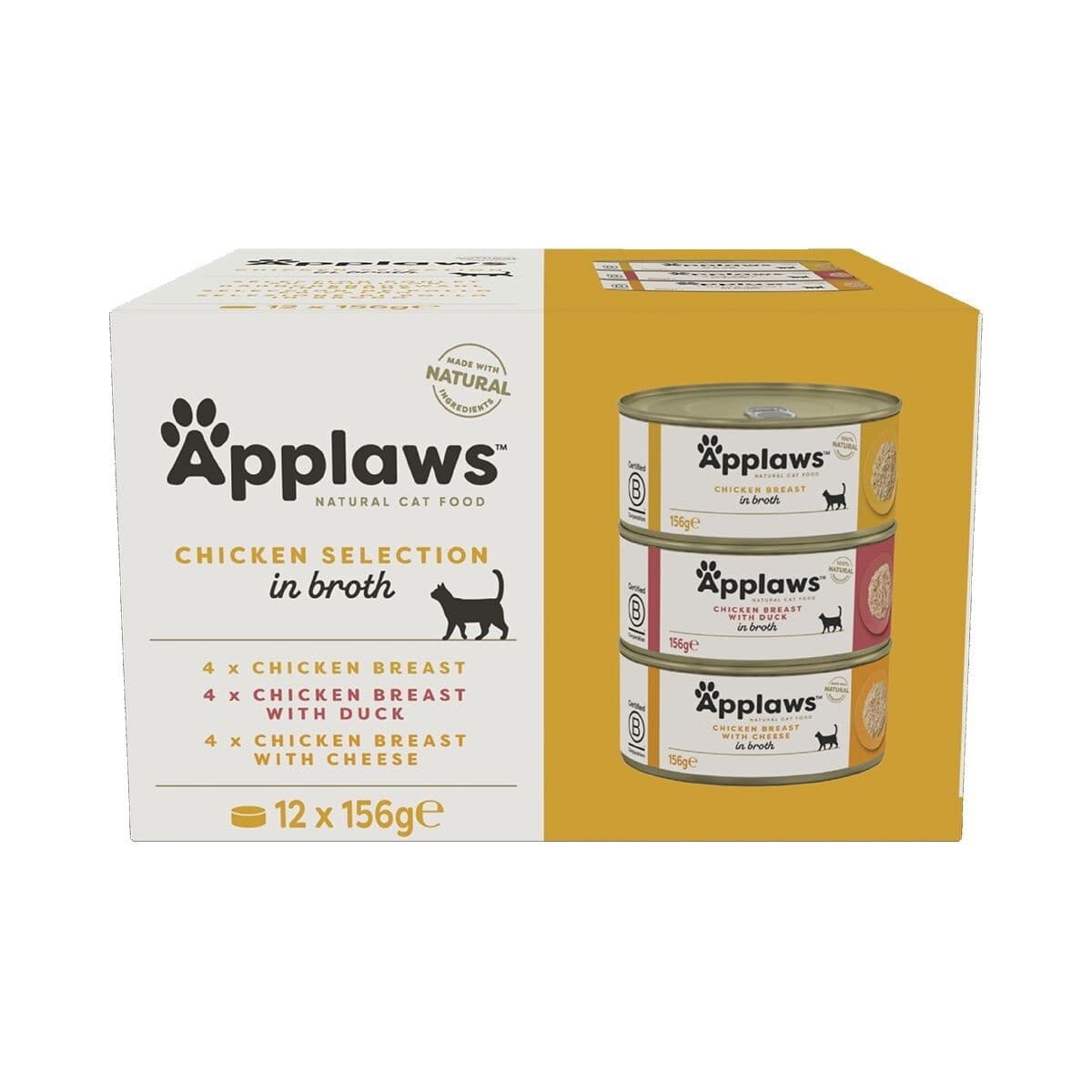 Applaws Kanalajitelma liemessä 12x156g – Applaws