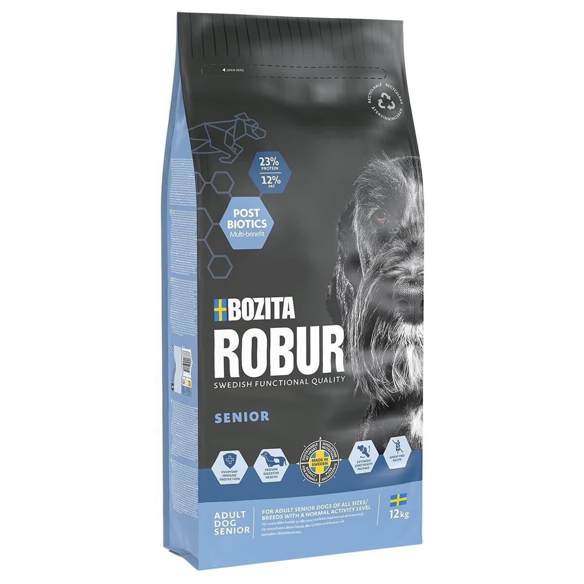 Bozita Robur Adult Senior 12kg – Bozita Robur
