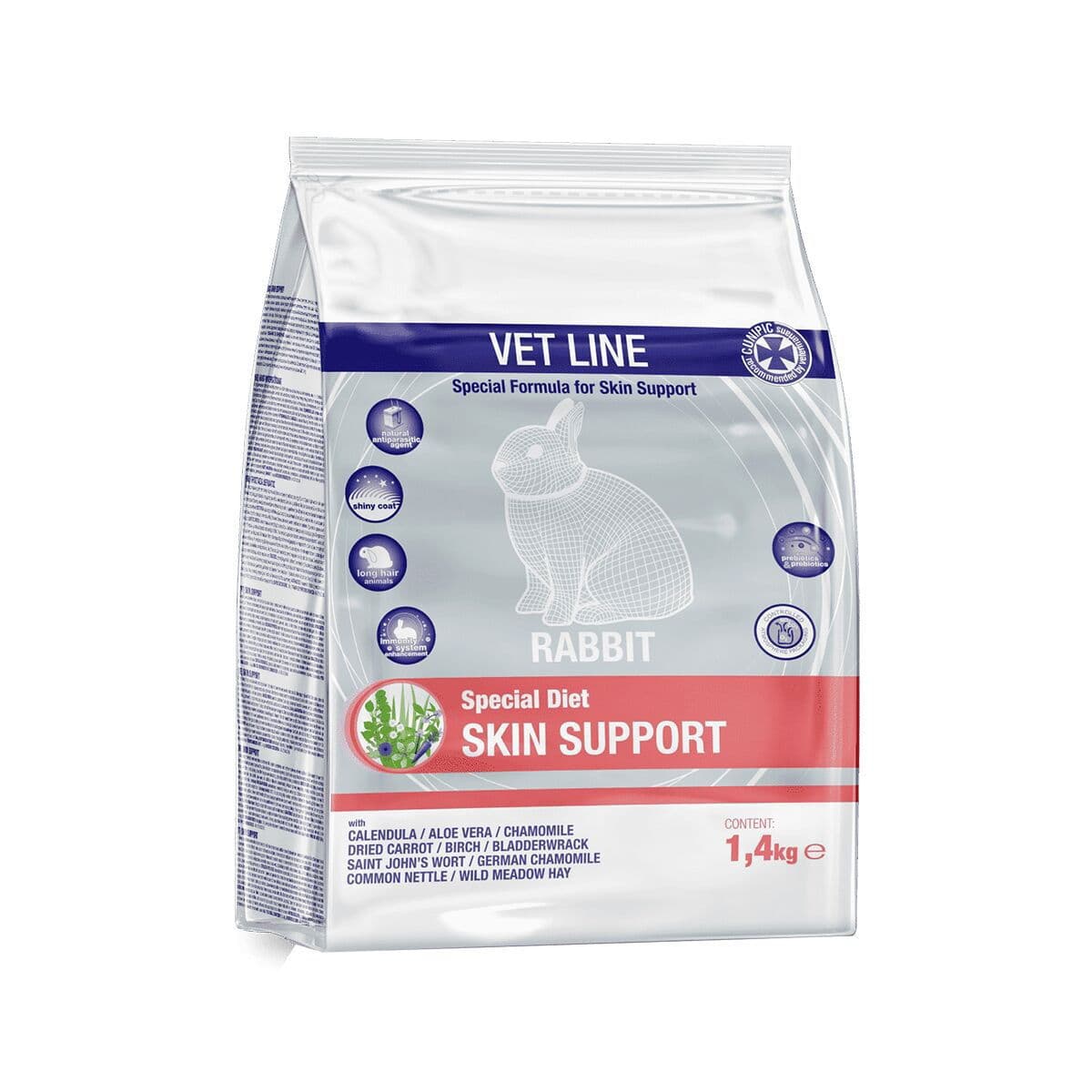 Cunipic Vet Line Rabbit Skin Support 1,4 kg – Cunipic