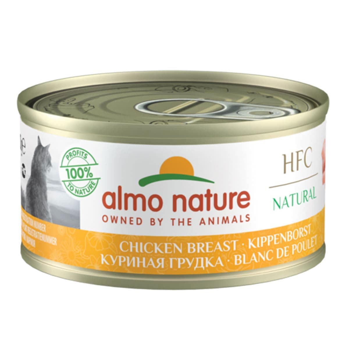 Almo Nature HFC -kissan märkäruoka, kananrinta 70 g – Almo Nature