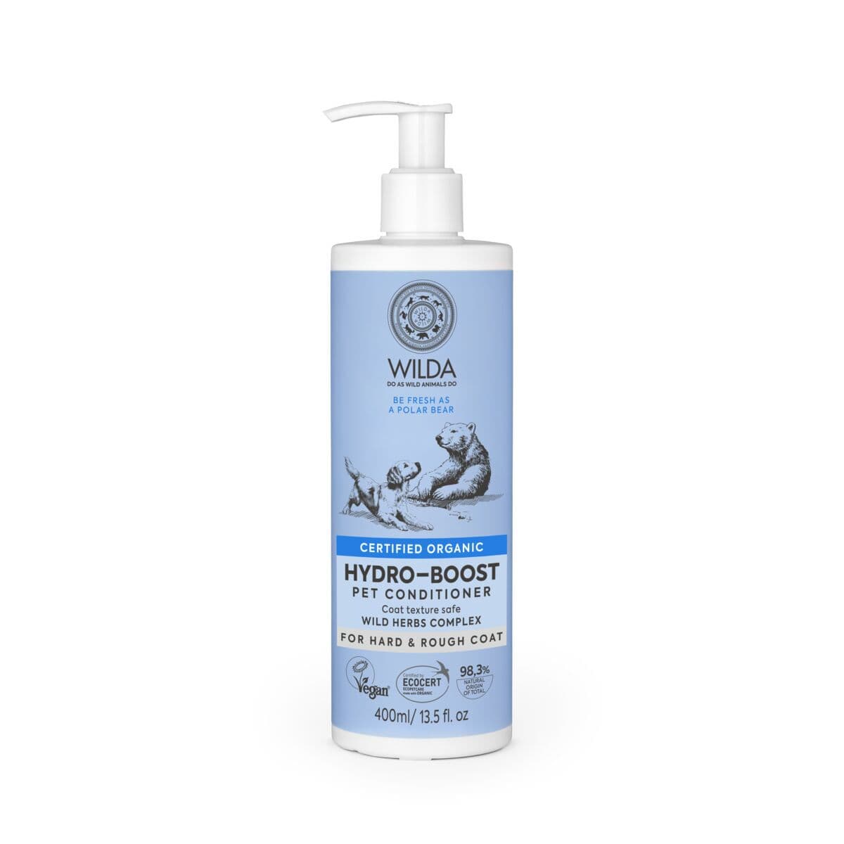 Wilda Hydro-boost hoitoaine 400ml – WILDA