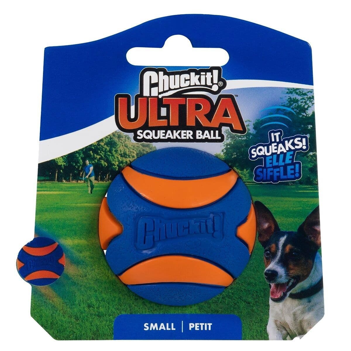 Chuckit Ultra Squeaker koiran pallo – Chuckit