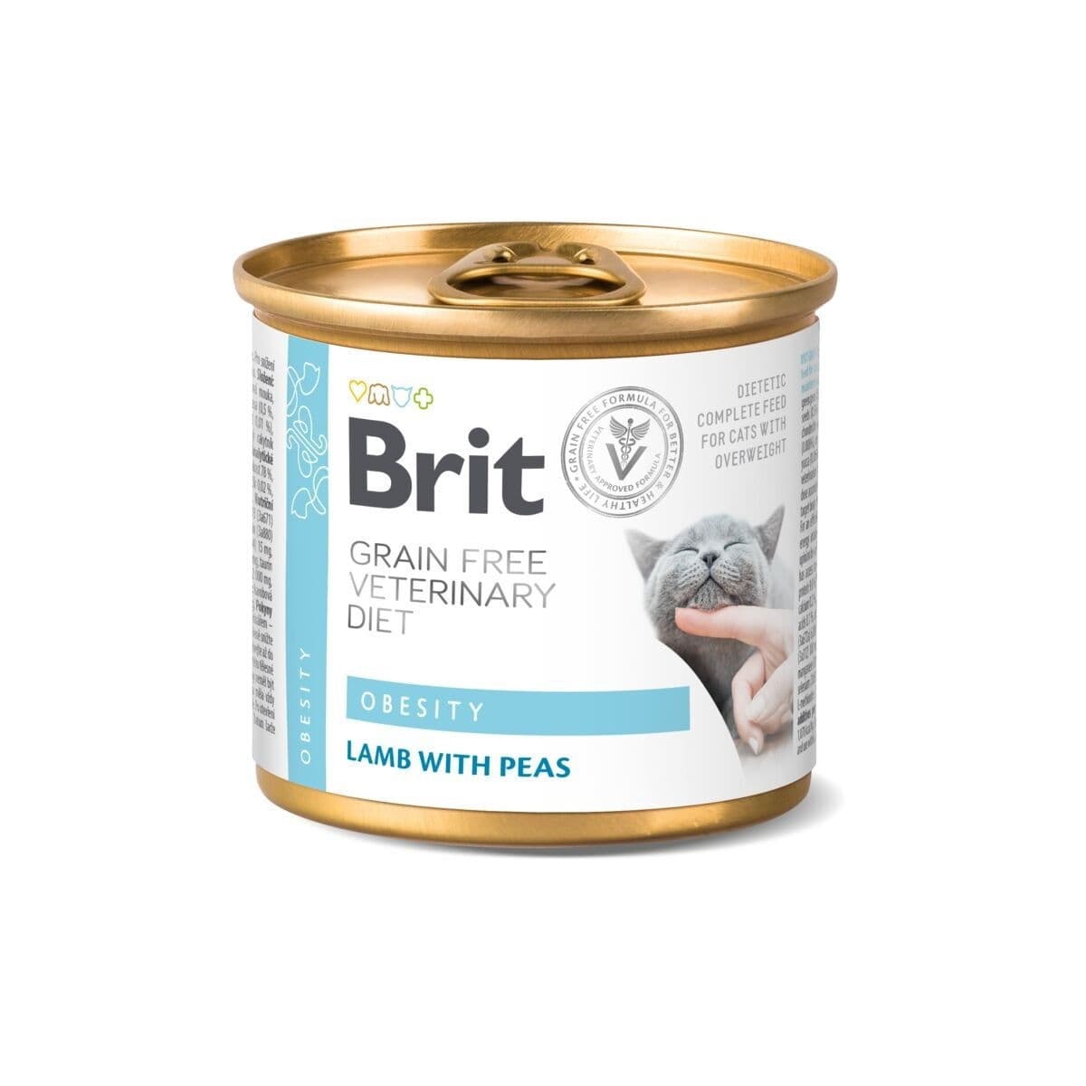 Brit Veterinary Diet Cat Obesity Grain Free wet 200 g – Brit Veterinary Diet